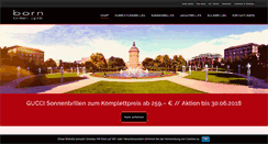 Desktop Screenshot of born-brillen-optik.de